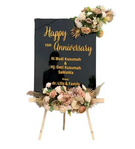 Papan Bunga Akrilik Pelni Wedding Hall Jakarta