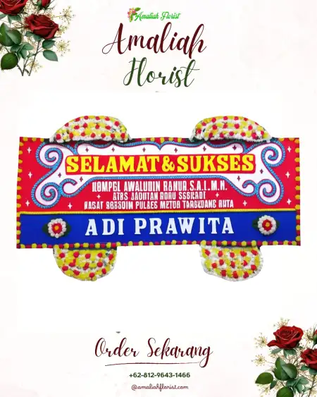 Papan Bunga Ucapan Selamat Pelni Wedding Hall Jakarta