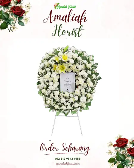 Krans Bunga Duka Pelni Wedding Hall Jakarta