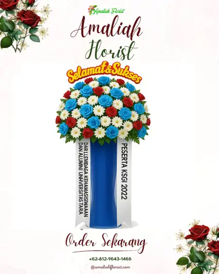 Standing Flowers Pelni Wedding Hall Jakarta